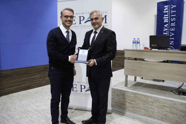 Ambassador Burak Akçapar, General Director of the Office for Conflict Resolution and Crisis Management, was a guest at SEPAM