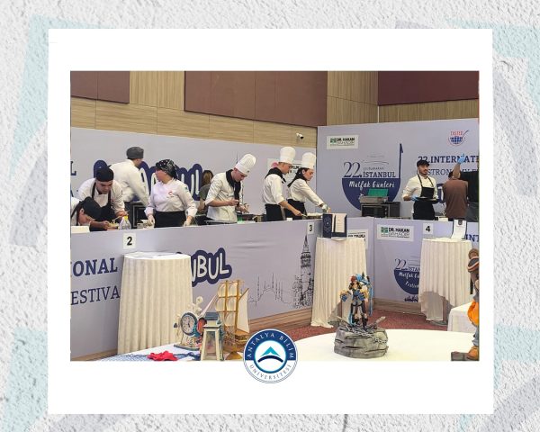 Medal and Trophy Achievements from the Cookery Program Students of Antalya Bilim University at GastroAntalya 2025