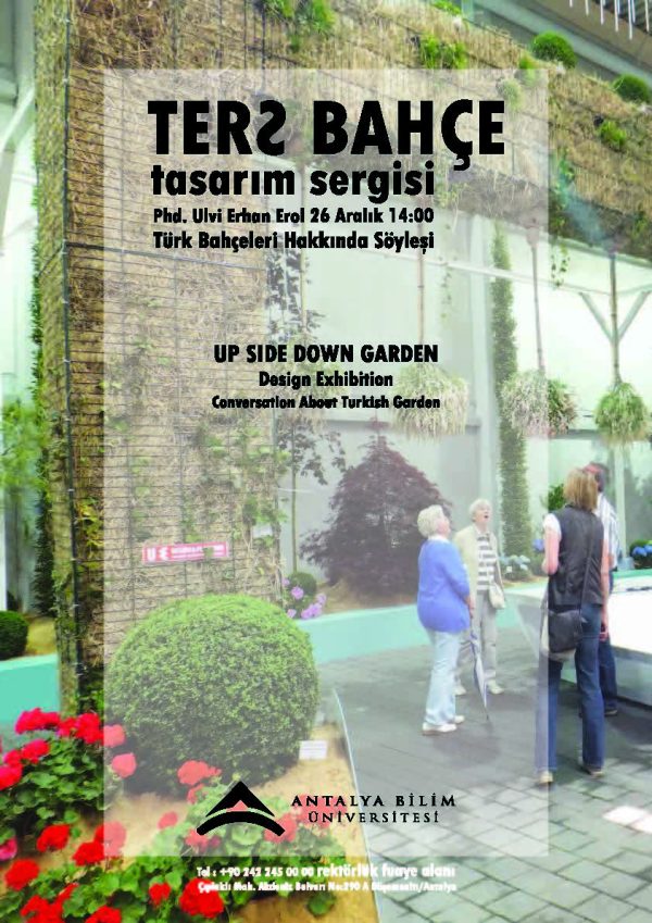 Ters Bahçe Tasarım Sergisi