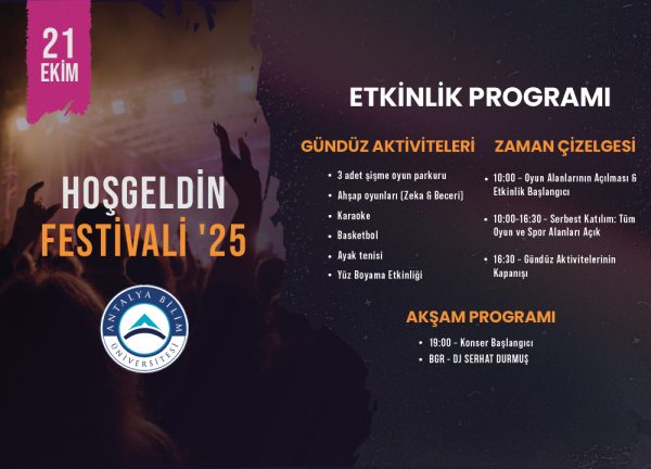 Hoşgeldin Festivali '25