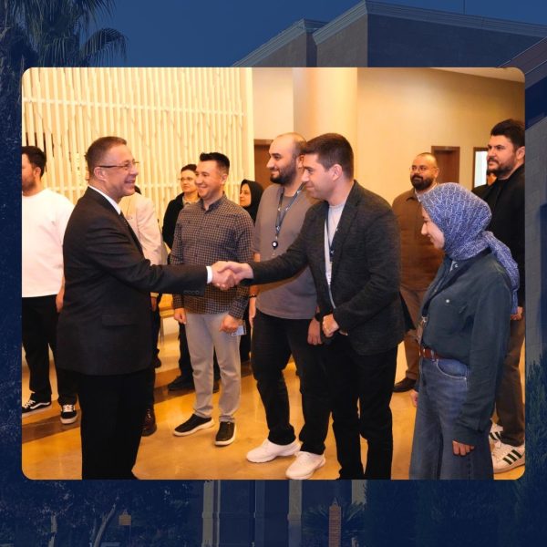 Rektörümüz Prof. Dr. Semih EKERCİN,  Bayram Sonrası ABÜ Ailesi İle Bayramlaştı