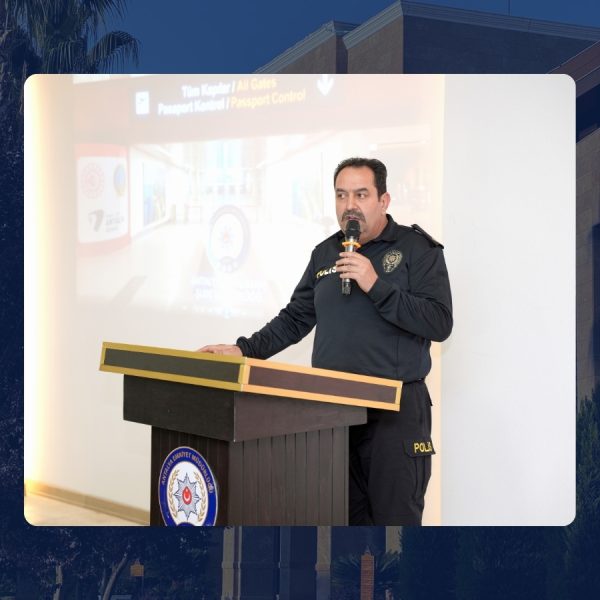 Antalya Bilim Üniversitesi Olarak Polis Teşkilatına Mesleki Dil Eğitimi Verdik
