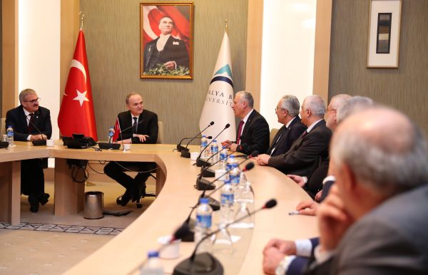 Bilim, Sanayi ve Teknoloji Bakanı Sn. Faruk Özlü Üniversitemizde