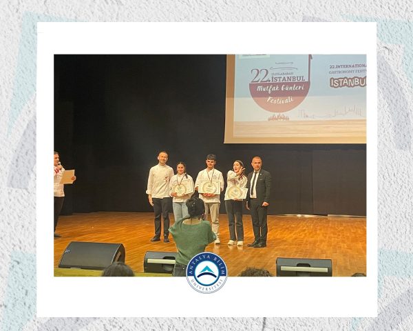Medal and Trophy Achievements from the Cookery Program Students of Antalya Bilim University at GastroAntalya 2025