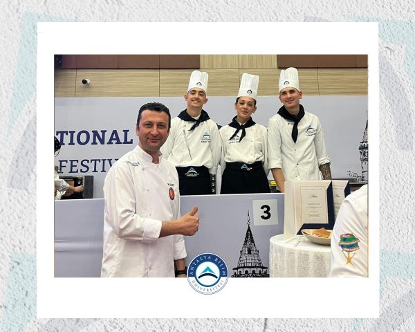 Medal and Trophy Achievements from the Cookery Program Students of Antalya Bilim University at GastroAntalya 2025