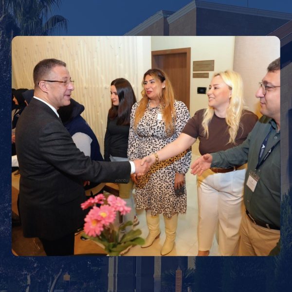 Rektörümüz Prof. Dr. Semih EKERCİN,  Bayram Sonrası ABÜ Ailesi İle Bayramlaştı