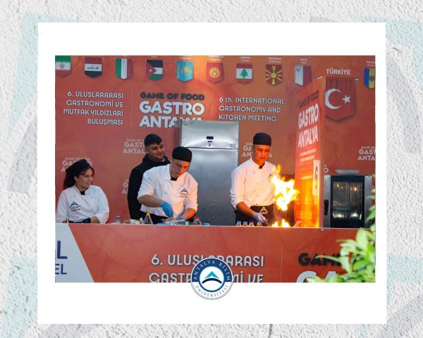 Medal and Trophy Achievements from the Cookery Program Students of Antalya Bilim University at GastroAntalya 2025