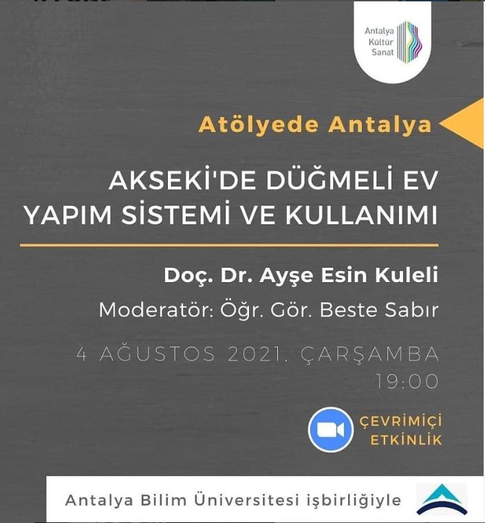 Button-Type House Construction System and Its Use in Akseki (04.08.2021)