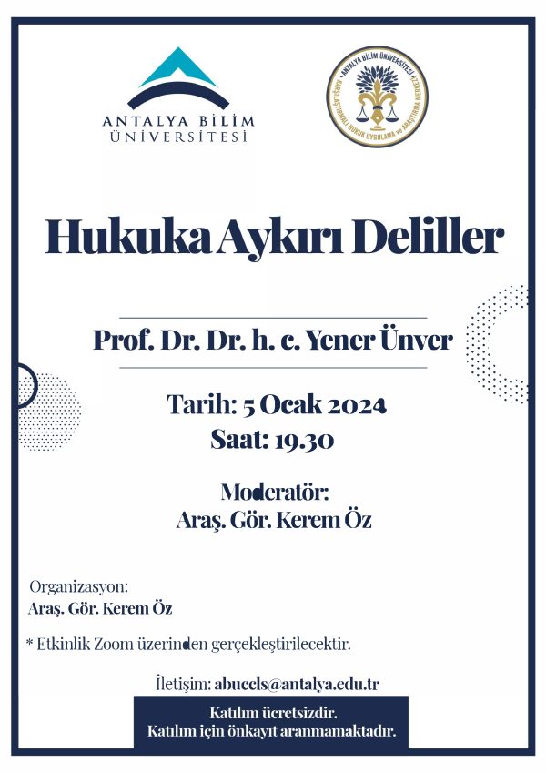 Hukuka Aykırı Deliller