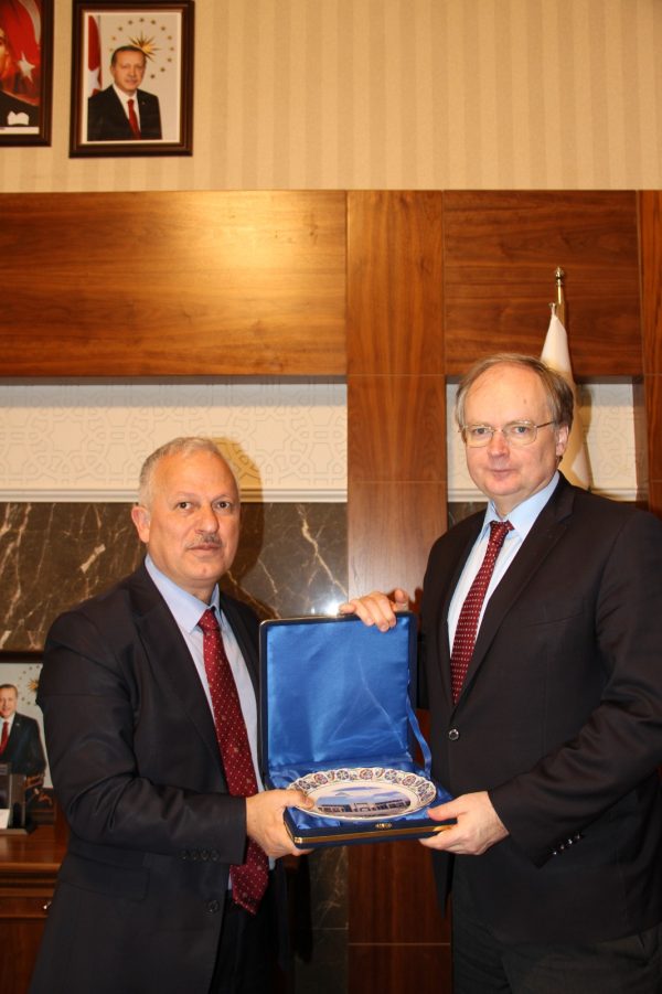 Büyükelçi Christian Berger Üniversitemizde