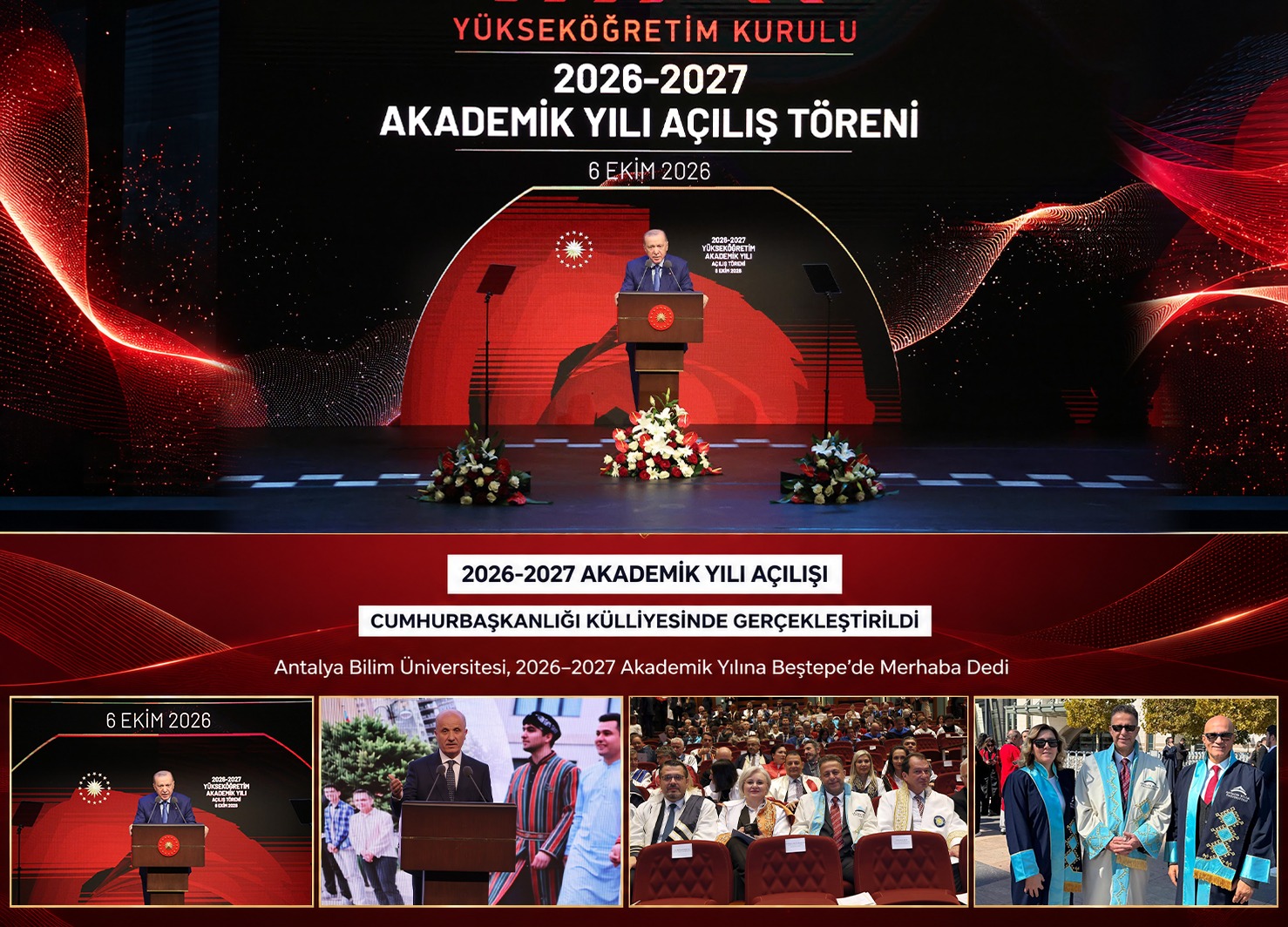 Antalya Bilim Üniversitesi, 2026–2027 Akademik Yılına Beştepe’de Merhaba Dedi