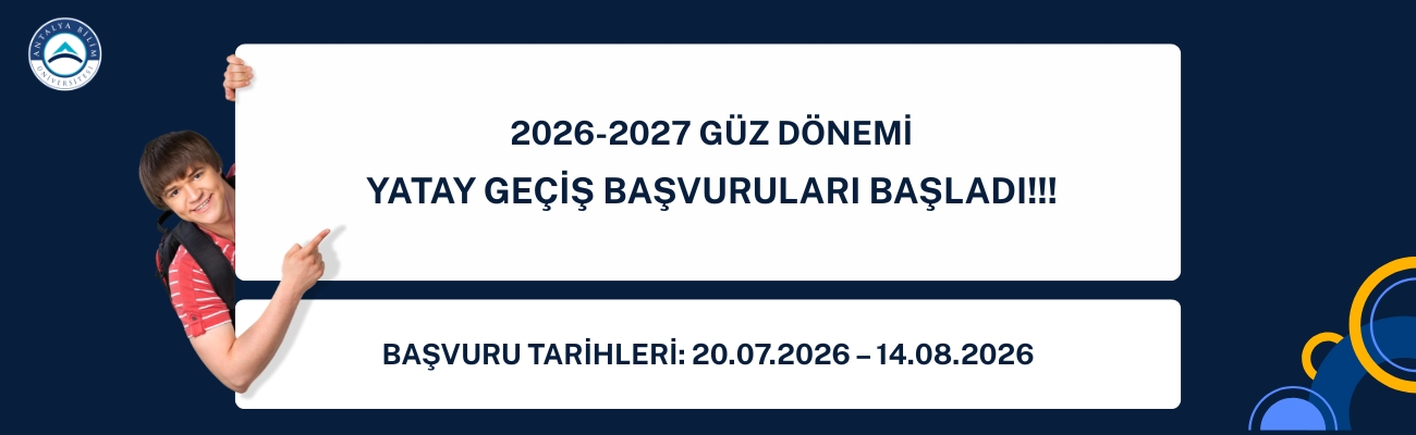 Yatay Geçiş Başvuruları Başladı