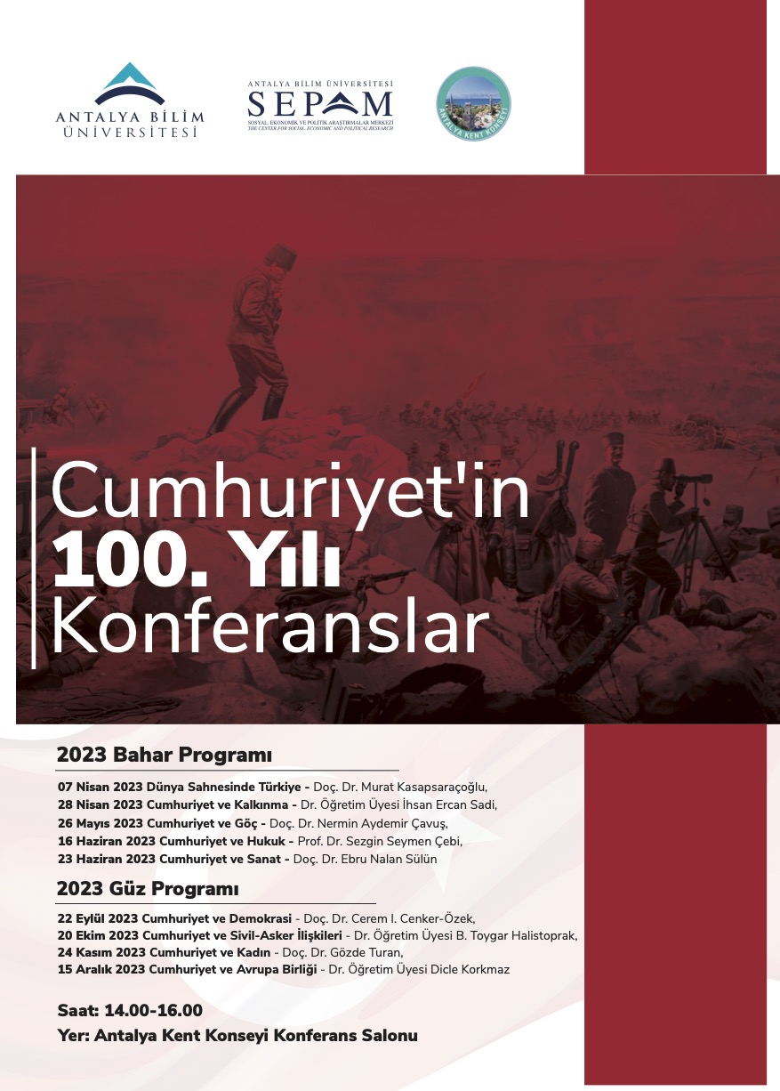 Cumhuriyet'in 100. Yılı Konferansları