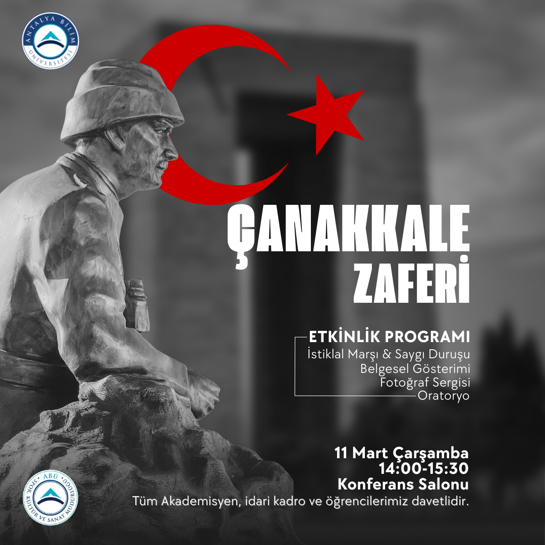 12 Mart İstiklal Marşı'nın Kabulü ve 18 Mart Çanakkale Zaferi ve Şehitleri Anma Programı
