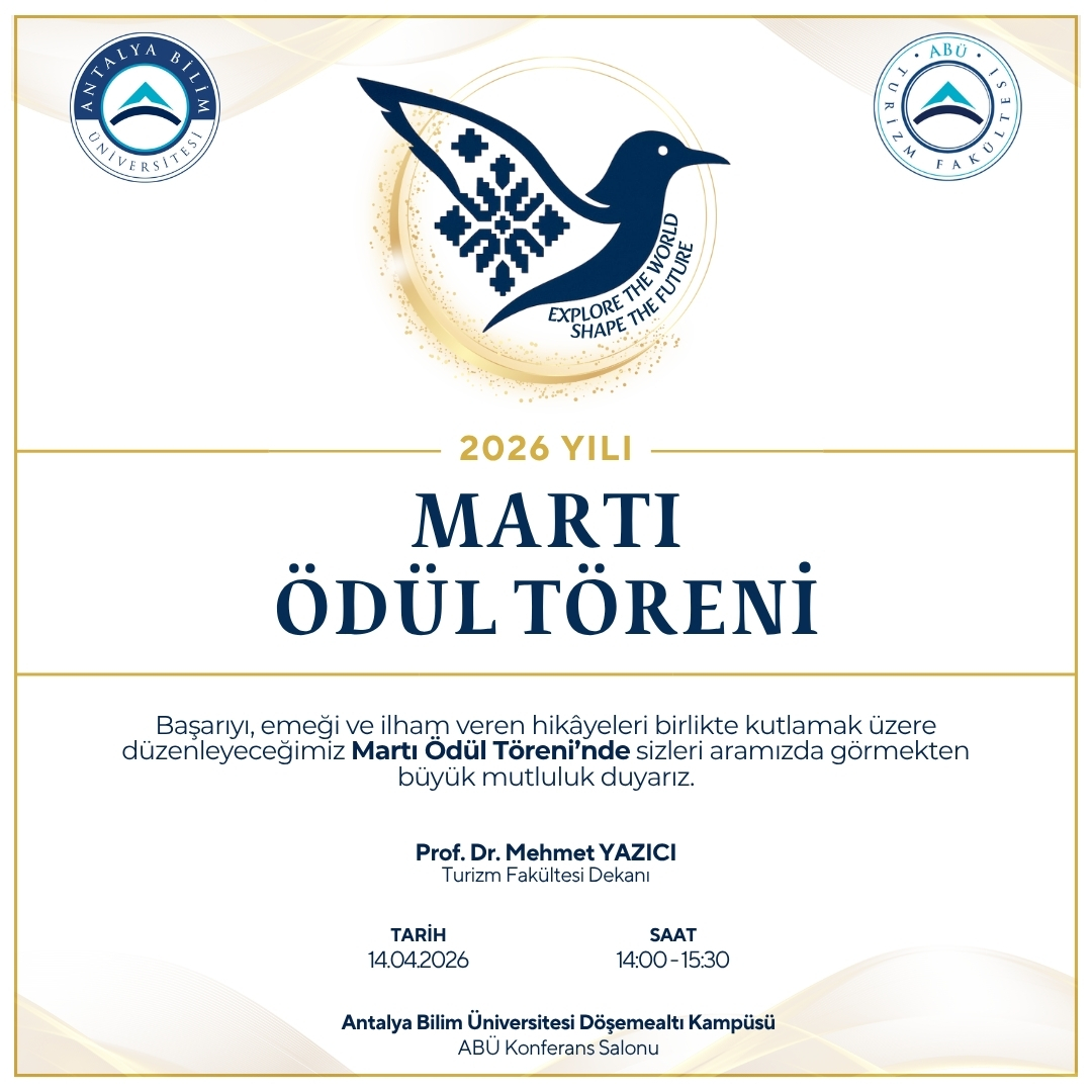2026 Yılı Martı Ödül Töreni