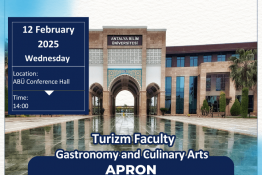 Tourism Faculty Gastronomy and Culinary Arts Apron Ceremony