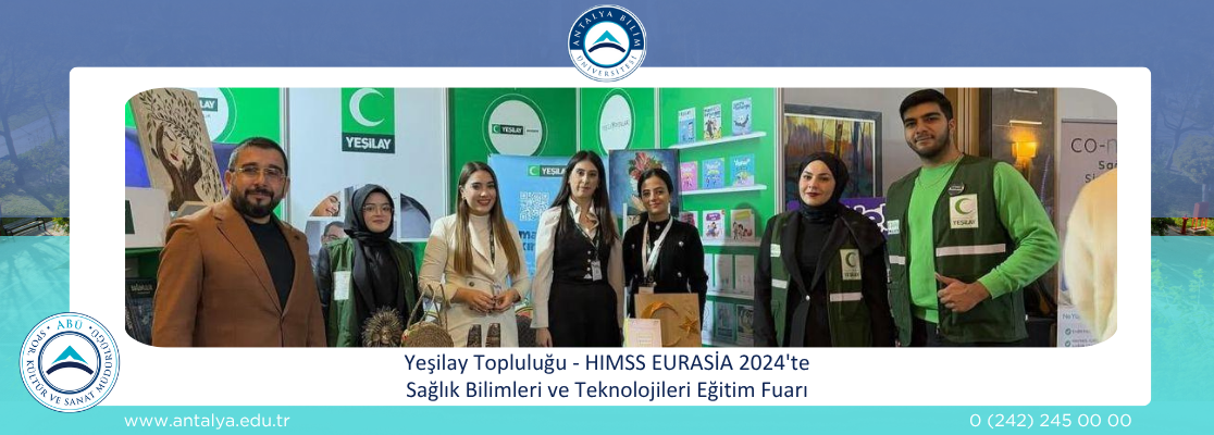 Yeşilay Topluluğu - HIMSS EURASİA 2024 Programı