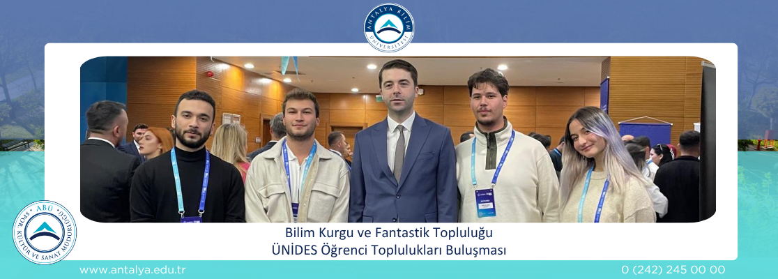 Bilim Kurgu ve Fantastik Topluluğu, ÜNİDES Buluşmasında!