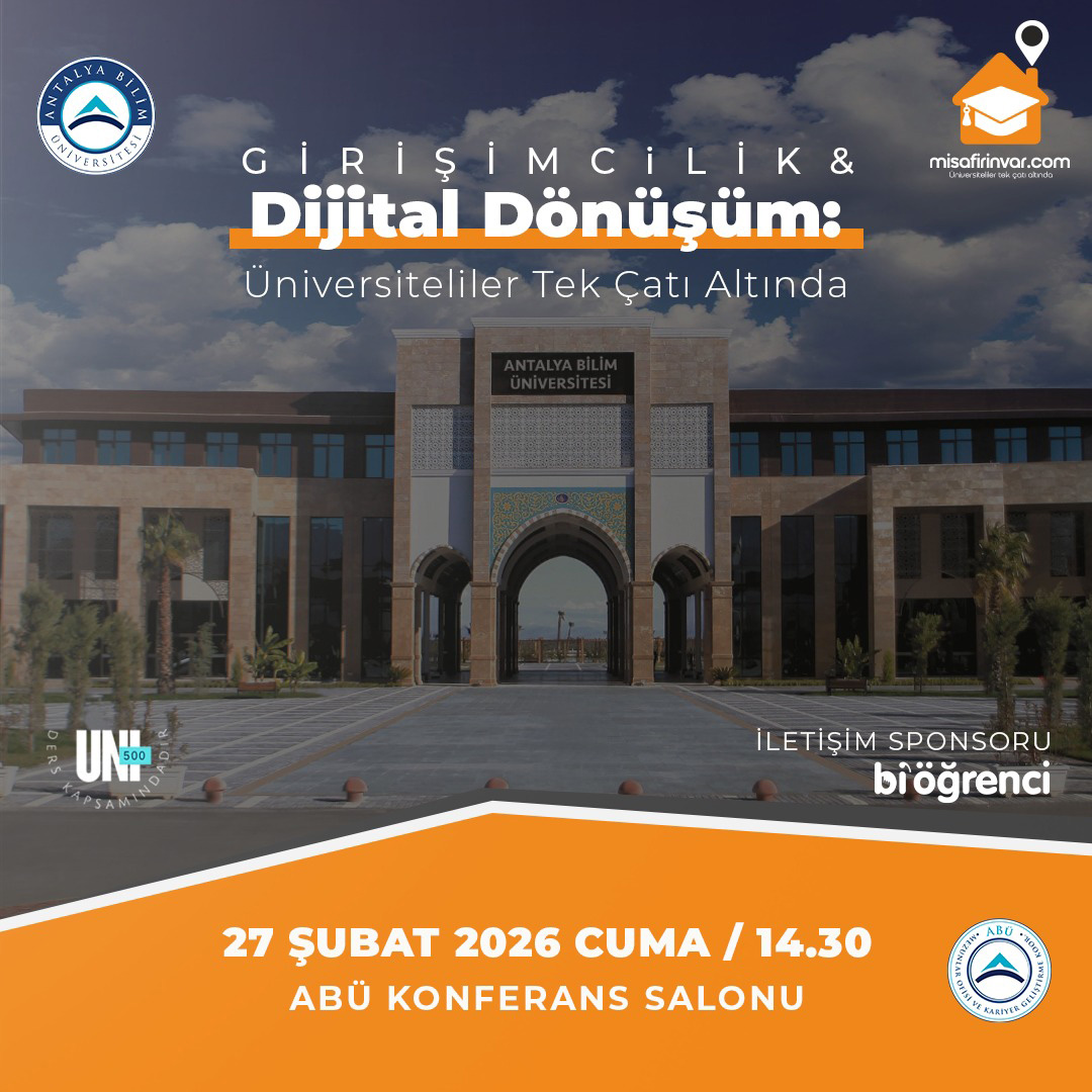 Girişimcilik ve Dijital Dönüşüm: Üniversiteler Tek Çatı Altında