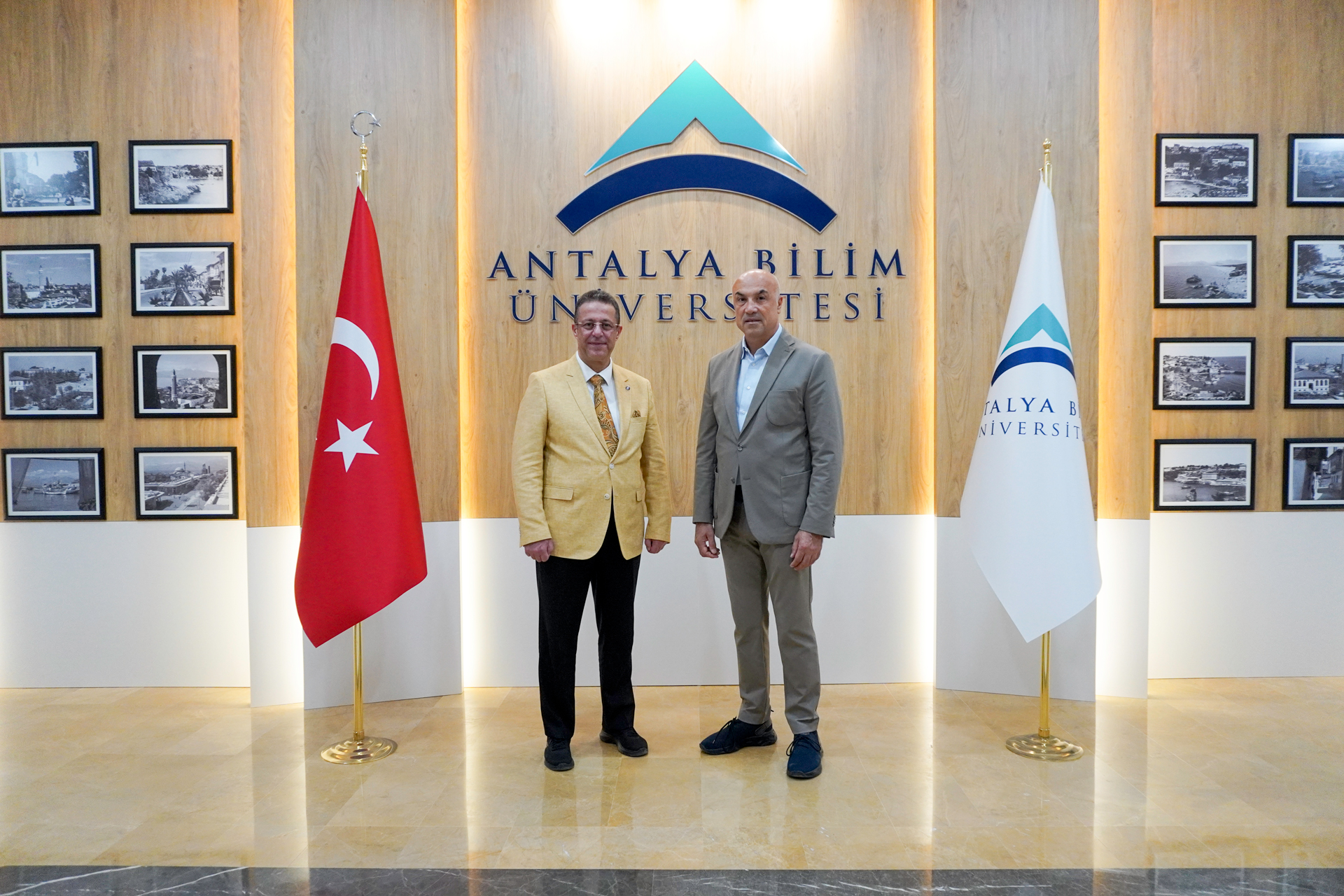 A visit from the Chairman of the Board of Trustees, Fettah Tamince, to Antalya Bilim University