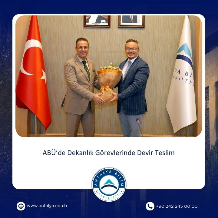 ABÜ’de Dekanlık Görevlerinde Devir Teslim