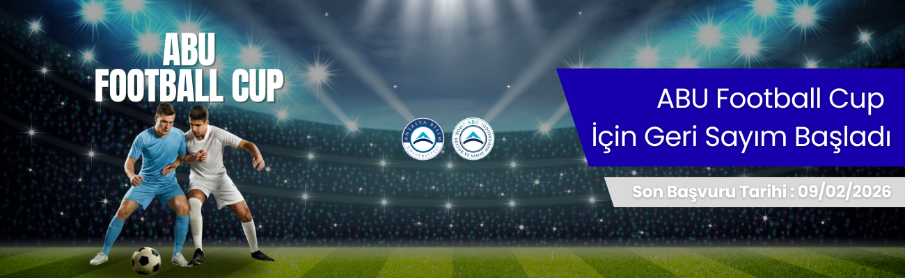 ABU Football Cup Heyecanı Başlıyor: Sahada Konuşma Vakti!