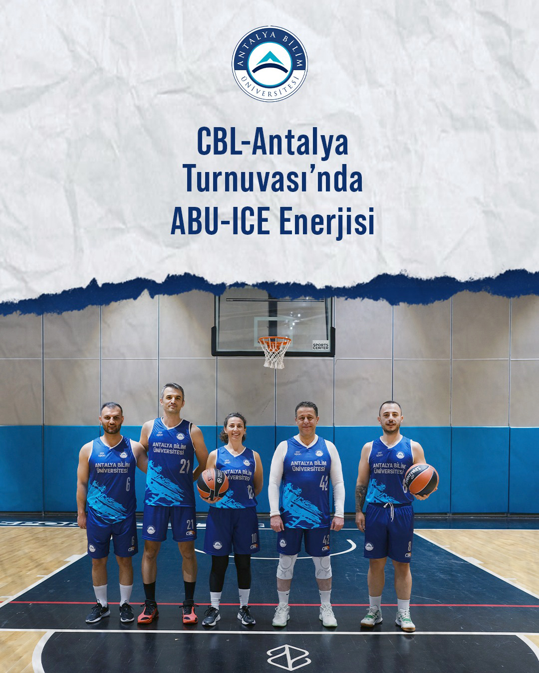 CBL ANTALYA Turnuvası'nda, ABU ICE Enerjisi