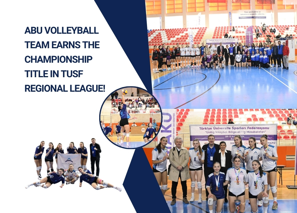 ABU Volleyball Team Earns the Championship Title in TUSF Regional League!