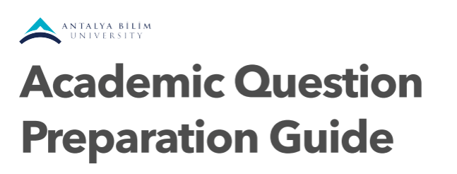 Academic Question Preparation Guide