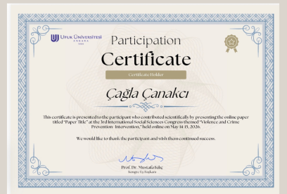 Achievement of Our Clinical Psychology Master’s Student