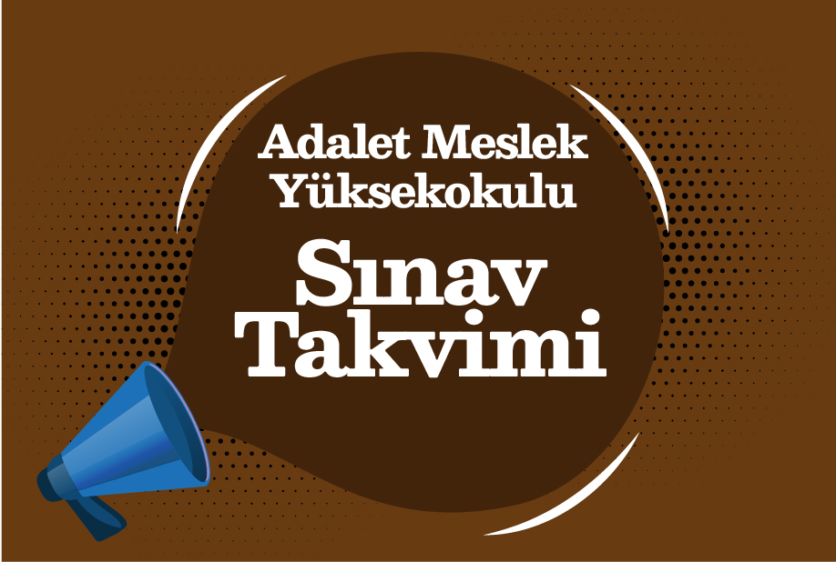 Adalet Meslek Yüksekokulu 2022-2023 Güz Dönemi Ara Sınav Takvimi