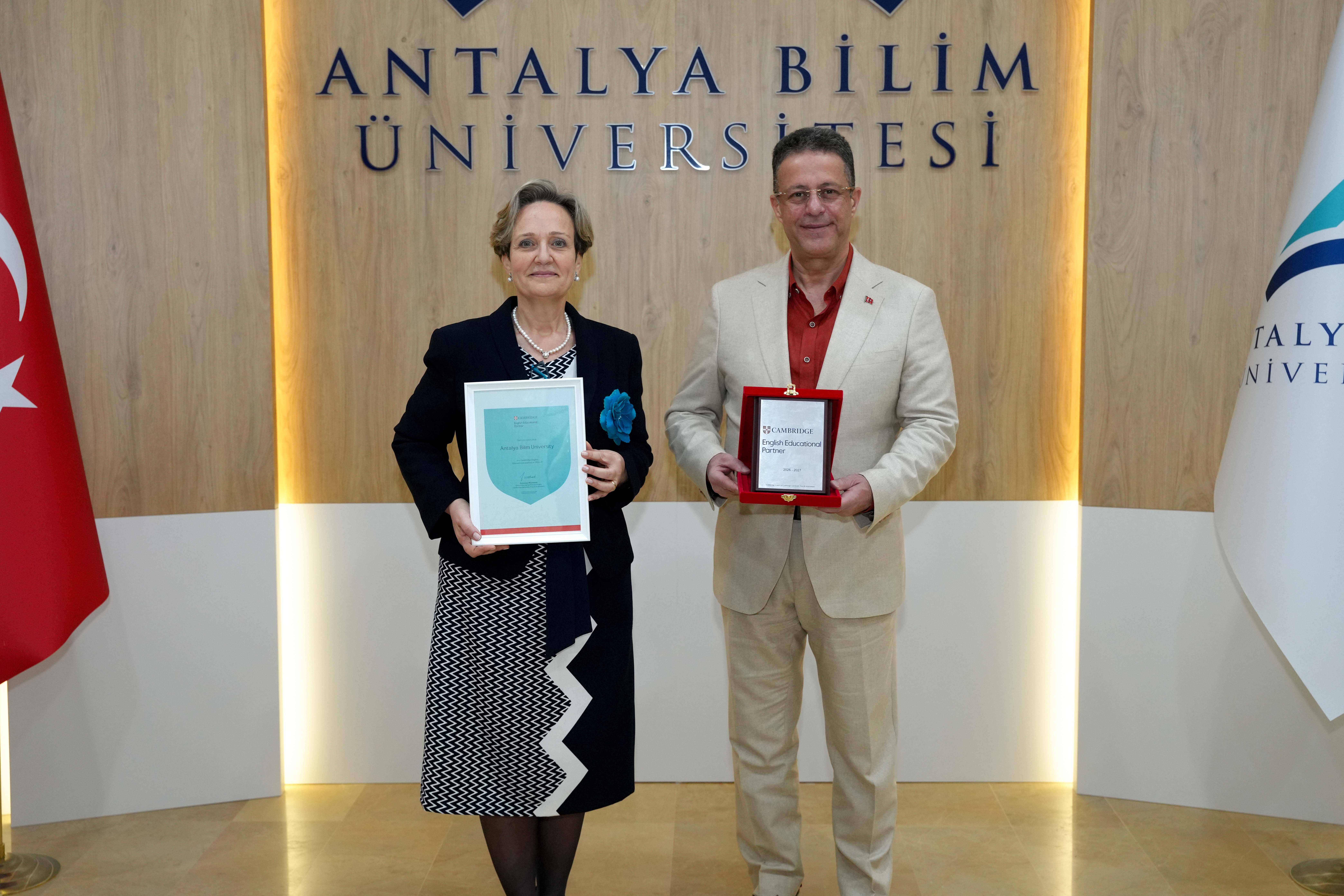 Antalya Bilim Üniversitesi, Cambridge English Educational Partner Oldu