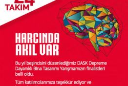 Antalya Bilim Üniversitesi Depreme Dayanıklı Yapı Tasarım Yarışması'nda 24 Finalist Arasında!