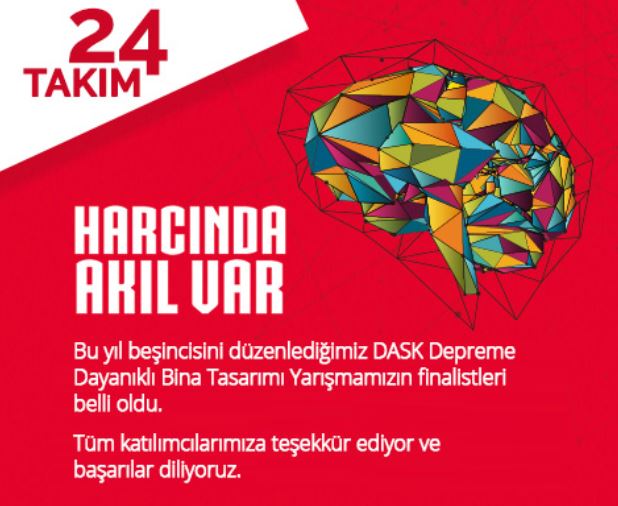 Antalya Bilim Üniversitesi Depreme Dayanıklı Yapı Tasarım Yarışması'nda 24 Finalist Arasında!