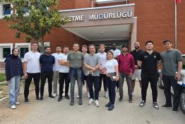 Antalya Bilim Üniversitesi İnşaat Mühendisliği Bölümü Hurma Atıksu Arıtma Tesisi’ni (HAAT) Ziyaret Etti
