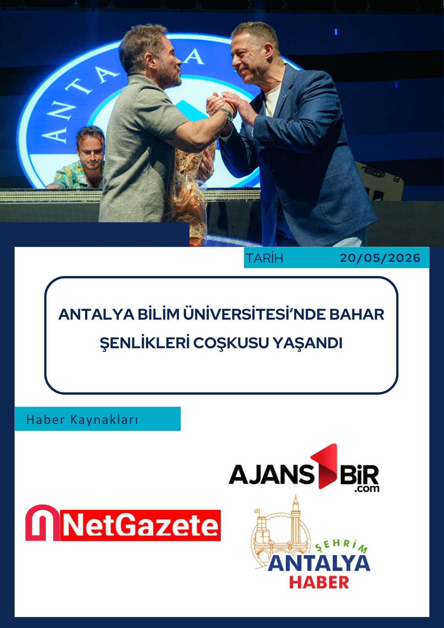 Antalya Bilim Üniversitesi’nde Bahar Şenlikleri Coşkusu Yaşandı