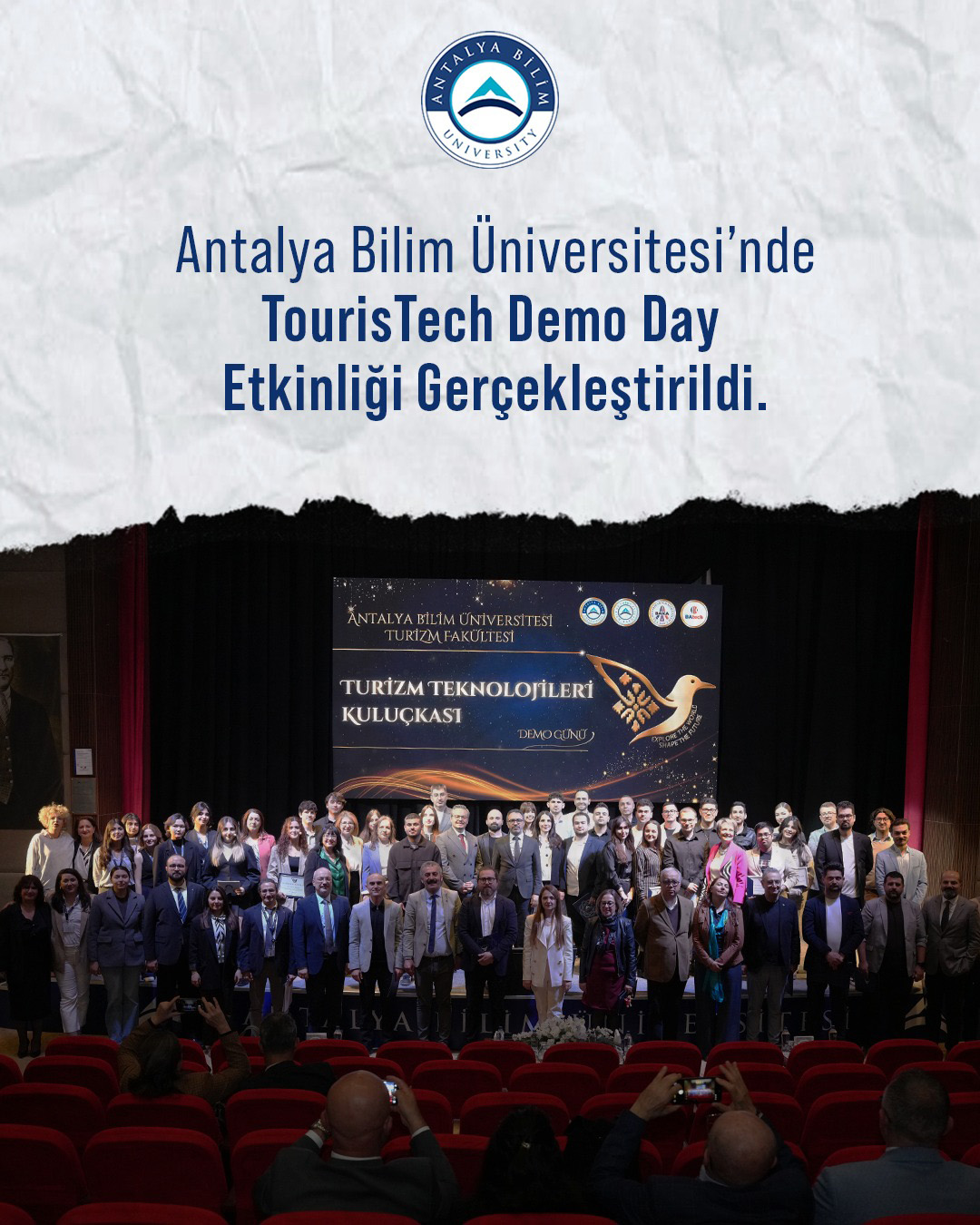 Antalya Bilim Üniversitesi’nde TourisTech Demo Day Etkinliği Gerçekleştirildi