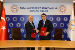 Antalya Bilim Üniversitesi ve AEOSB Arasında İşbirliği Protokolü