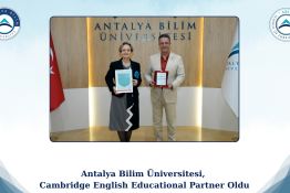 Antalya Bilim Üniversitesi ve Cambridge English Eğitim Ortaklığı