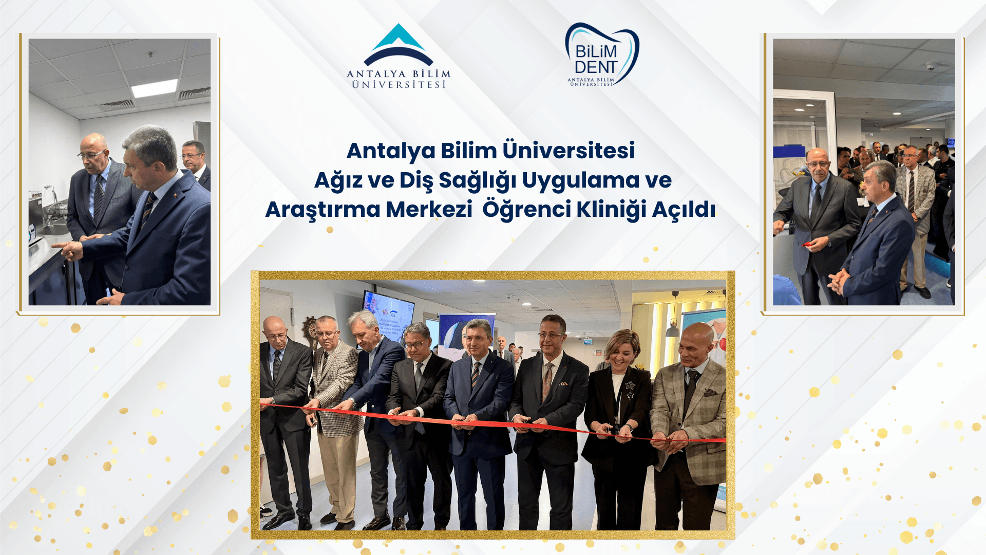 Antalya'da Bilim Üniversitesi Ağız ve Diş Sağlığı Uygulama Araştırma Merkezi öğrenci kliniği açıldı