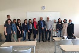 Assist. Prof. Dr. İbrahim BAKIR was in ABU Department of Architecture