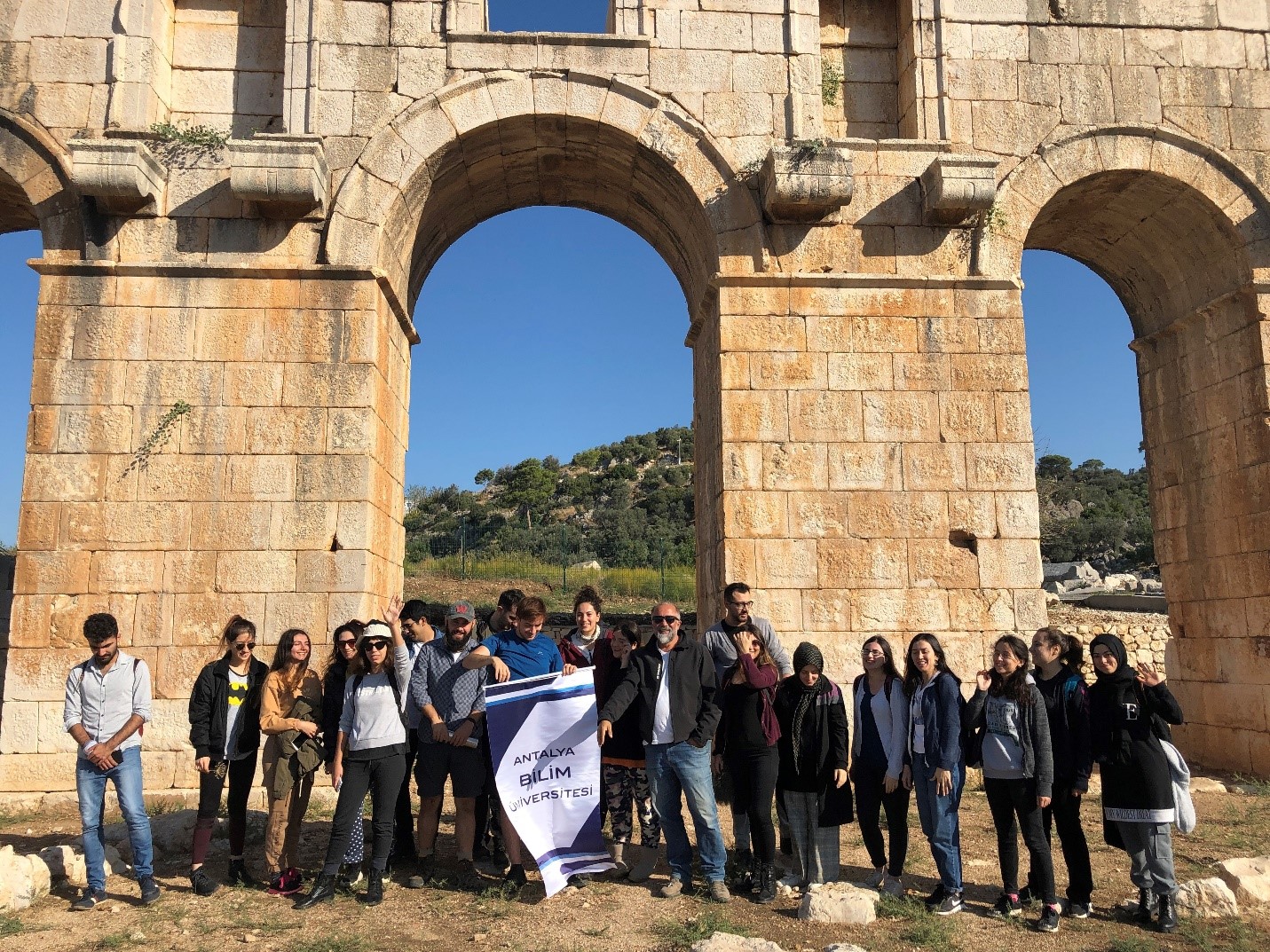 DEPARTMENT OF ARCHITECTURE 4TH GRADE STUDENTS CONTINUE WORKING IN PATARA IN SCOPE OF ARC 4652 CONERVATION IN ARCHAEOLOGICAL SITES COURSE