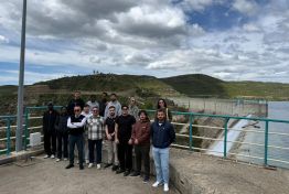 Department of Civil Engineering on a Technical Visit to Naras Dam