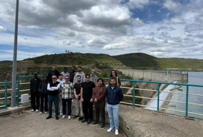 Department of Civil Engineering on a Technical Visit to Naras Dam