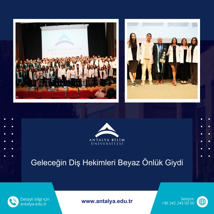 Geleceğin Diş Hekimleri Beyaz Önlük Giydi