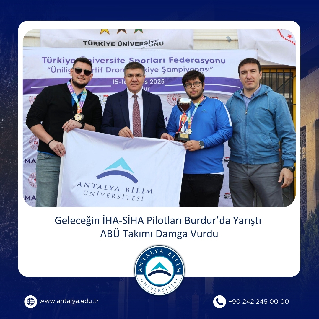 Geleceğin İHA-SİHA Pilotları Burdur’da Yarıştı: ABÜ Takımı Damga Vurdu