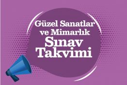 GSMF 2022-2023 Bahar Dönemi Final Sınav Takvimi