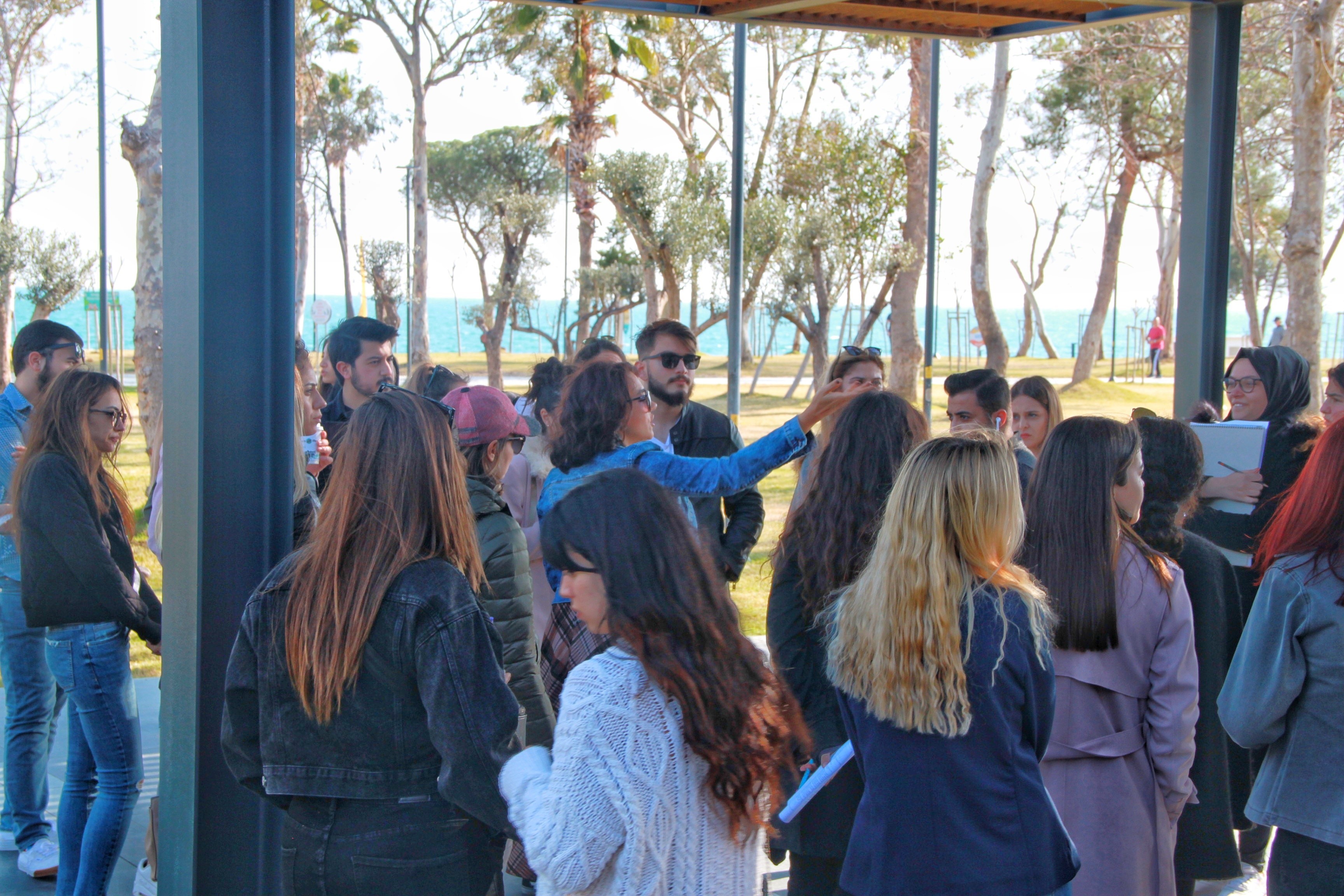 IAED 2002 Tasarım Studyosu Dersi Kapsamında Yapılan Alan Gezisi - Antalya Sahil Yaşam Park