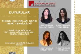 İç Mimarlar Odası Genç Temsilcilerimiz