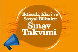 İİSBF 2024-2025 Bahar Dönemi Final Sınav Takvimleri